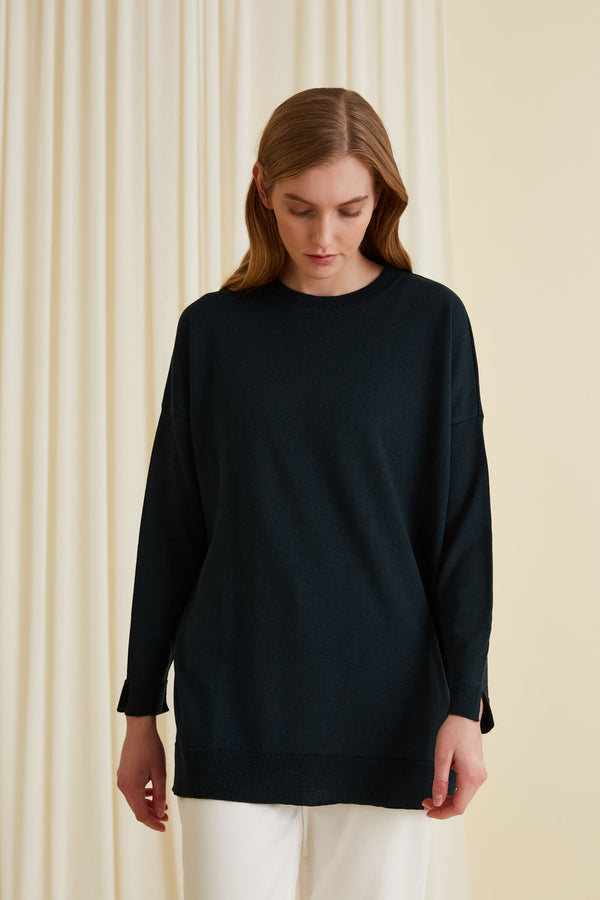 KOA Merino Wool Jumper silver pine