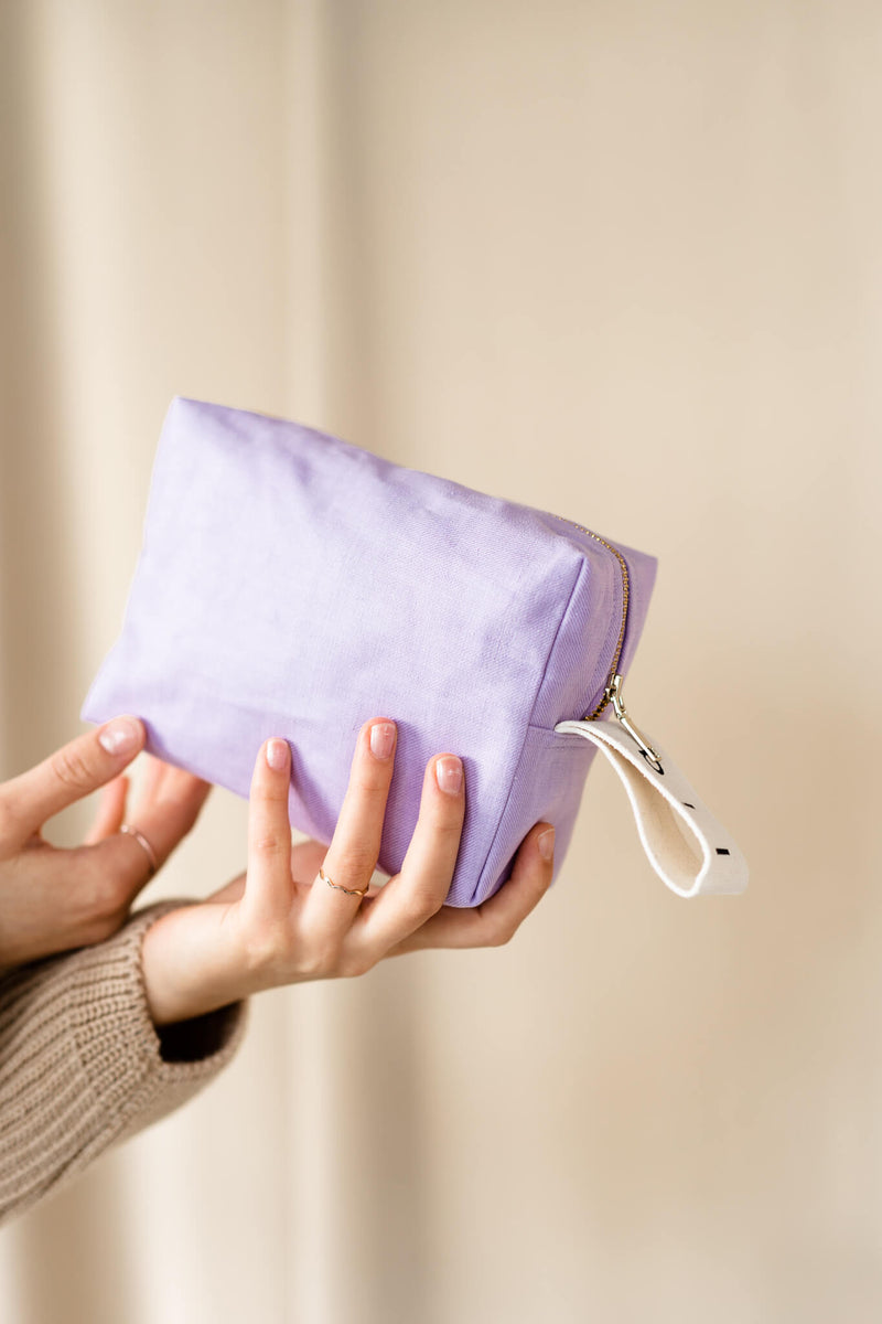 LAVENDER Cosmetic Bag lavender