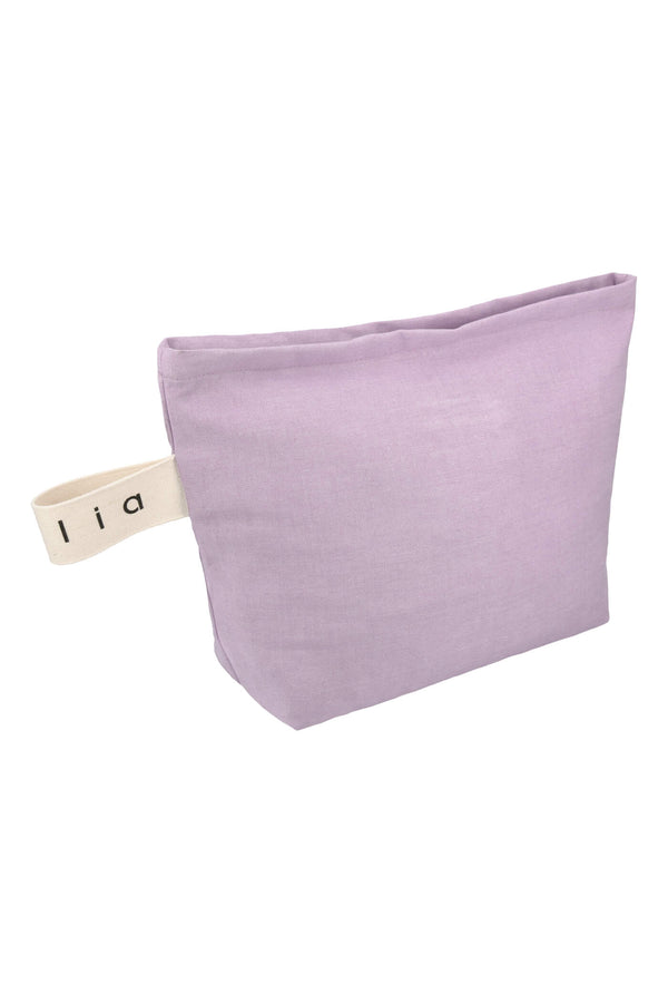 LOTUS Cosmetic Bag lavender flat