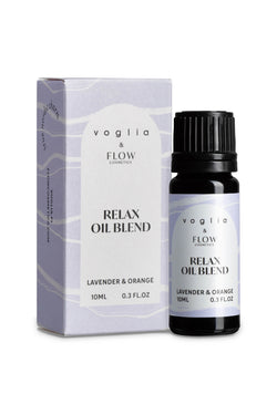 RELAX OIL BLEND Calming Essential Oil Blend package
