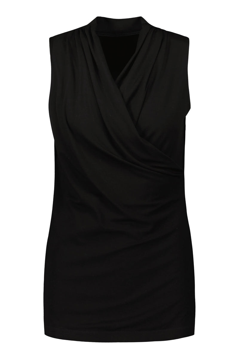 ROSE Sleeveless Top blackest front