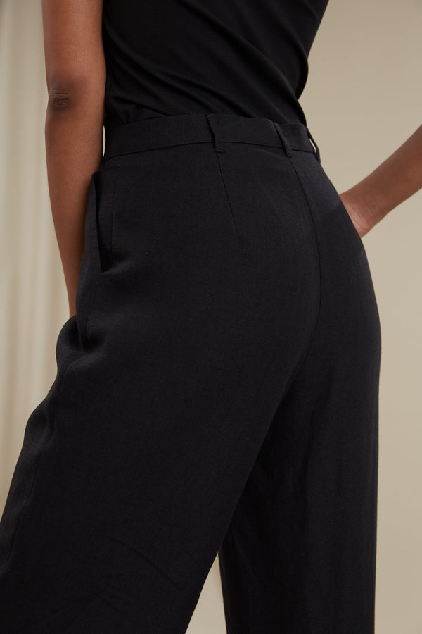 SHERAH Linen Trousers