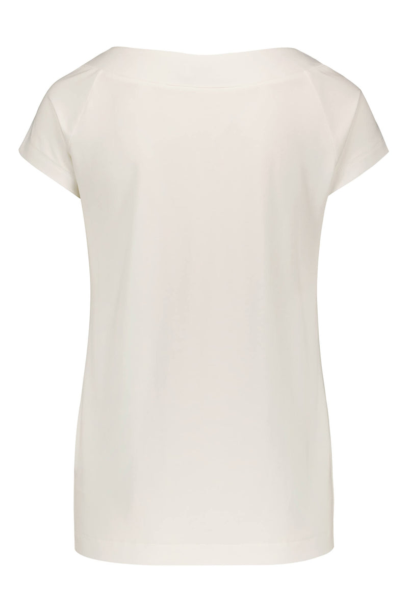 VEERA Viscose T-Shirt soft white back