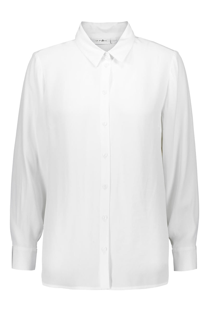 Voglia Finland Kristina classic shirt soft white front
